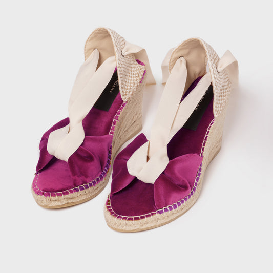 Zafra Velvet Hot Pink